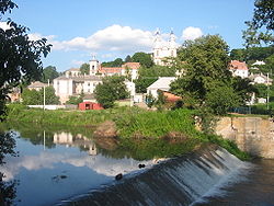 Strypa ve městě Bučač