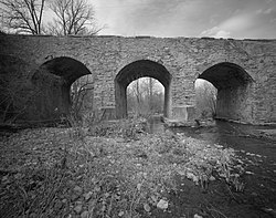 Centennial Bridge in Center Valley in March 1996