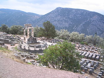 Temple d'Apol·lo en Delfos