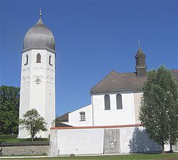 Tháp chuông tại Frauenchiemsee