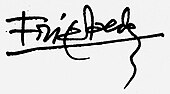 signature de Johnny Friedlaender