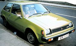 Mitsubishi Colt Dreitürer (1978–1982)