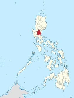 Vị trí Nueva Ecija tại Philippines