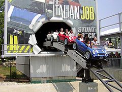 Italian Job Stunt Track à Paramount's Kings Island