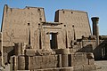 Image 86The preserved Temple of Horus at Edfu is a model of Egyptian architecture. (from Ancient Egypt)