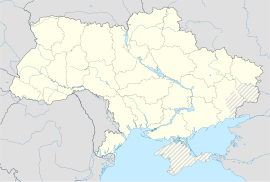 Nikolajev na mapi Ukraine