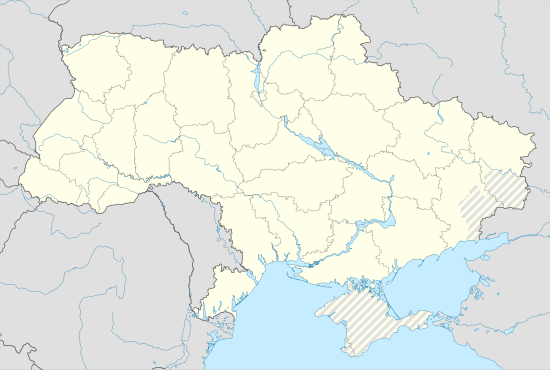 2021–22 Ukrainian Women's League is located in Ukraine