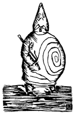 Véritable portrait de Monsieur Ubu, par Alfred Jarry (1896).