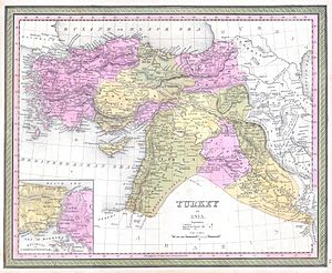 1849 (Mitchell), showing Eyalets