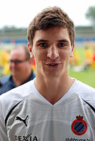 Thomas Meunier maakte op 28 juli 2011 zijn officieel debuut voor Club Brugge.