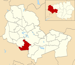 Ashton ward within Wigan Metropolitan Borough Council