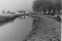 Atjetille bij de Achlumervaart met de gelijknamige brug