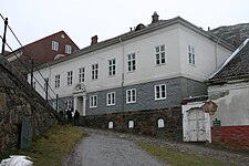 Den gamle kommandantbolig på Fredriksten festning. Foto: Ida Heen Hansen