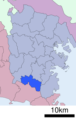 榮區在神奈川縣的位置