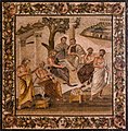 Image 7Mosaic from Pompeii depicting the Academy of Plato (from Roman Empire)