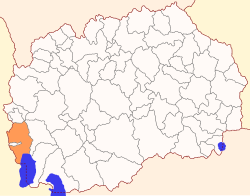 Location of Municipality of Struga