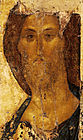 Krist Otkupitelj oko. 1410., (Galerija Tretjakov u Moskvi)