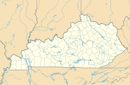 Middletowns läge i Kentucky.