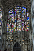 Ventana de la King's Chapel, Cambridge, perpendicular