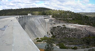 Canning Dam in 2010