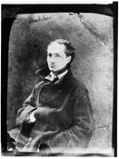 Charles Baudelaire door Nadar.