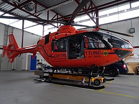 Christoph 29 im Hangar