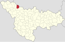 Location in Timiș County