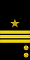 Rusijos trečio rango kapitono rankovės antsiuvai