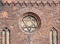 Sankt Johannes Kirke. Brick deco