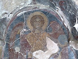 Fresko in der Kapelle von Agios Georgios