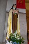 聖德肋撒堂內的聖女小德肋撒聖像