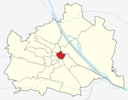 Innere Stadt - I Distretto di Vienna – Localizzazione