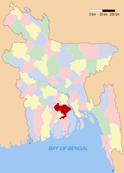 Barisal – Mappa