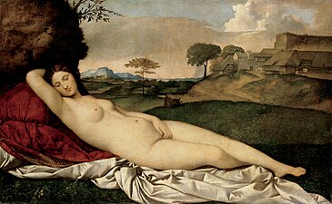 Giorgione: Sleeping Venus, 1508/10