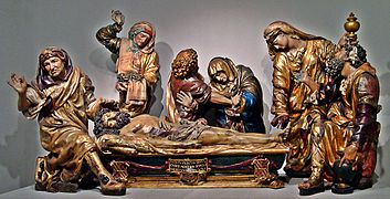 El entierro de Cristo de Juan de Juni.
