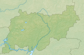 Voir sur la carte topographique de l'oblast de Kostroma