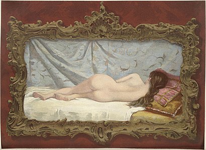 La Dormeuse (1893), miniature sur ivoire, localisation inconnue.