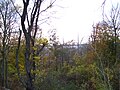 Blick auf die Narragansett Bay vom Hügel