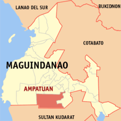 Ampatuan – Mappa