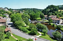 Pont de la Pierre à Bellac.