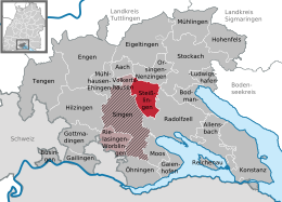 Steißlingen - Localizazion