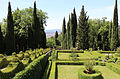 Parkanlage der Villa Peyron mit Blick auf Florenz