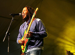 Ziggy Marley Austin City Limits -musiikkifestivaaleilla 2007.