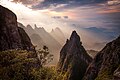 Image 1 Serra dos Órgãos National Park Photograph: Carlos Perez Couto, edit: The Photographer A series of rock formations, with the Dedo de Deus (God's Finger) peak in the background, at the Serra dos Órgãos National Park in Rio de Janeiro state, Brazil. Established in 1939 as the country's third national park, Serra dos Órgãos National Park contains the Serra dos Órgãos mountain range as well as several water sources. More selected pictures