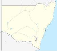 2018 Tathra bushfire is located in New South Wales