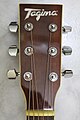 Headstock of Tagima Dallas acoustic guitar