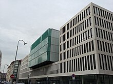 Façade du siège de l'Université de Lyon.