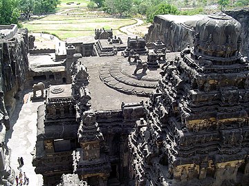 Kailasa temple, Ellora, Aurangabad