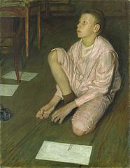 The Artist's Son, Wolf von Kalckreuth [de]