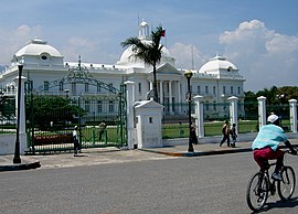 Präsidentenpalast in Port-au-Prince (vor seiner Zerstörung durch das Erdbeben 2010)
